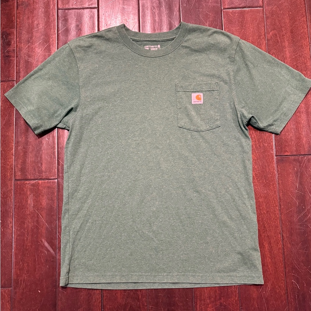 ***SOLD*** Carhartt Men's Olive Short Sleeve Tee
